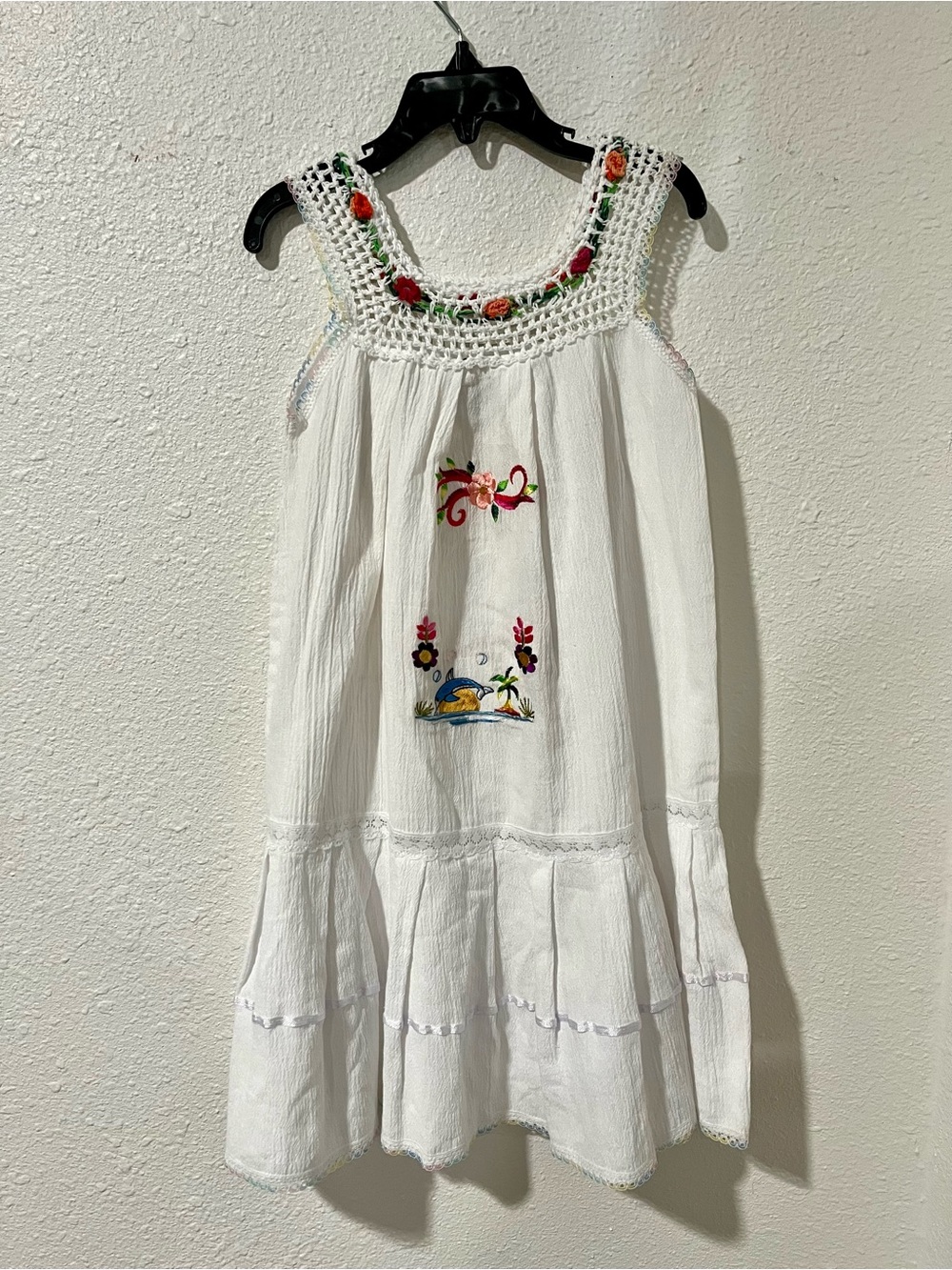Made in Colombia Artisan Dress Girls Size 5T